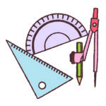 数学。作図のコツ２、よく出題される２つの性質。